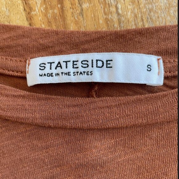 Stateside Long Sleeve Side Tie Top - Picture 5 of 5
